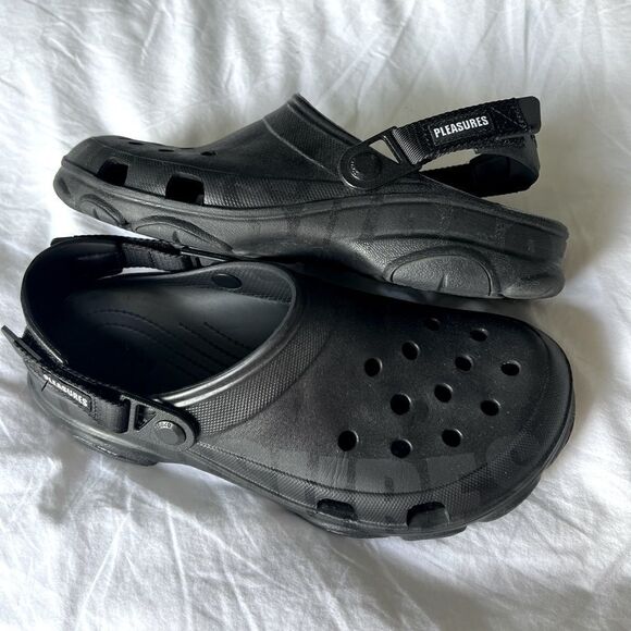 Crocs x Pleasure collaboration black clog crocs Size 9 main image 4